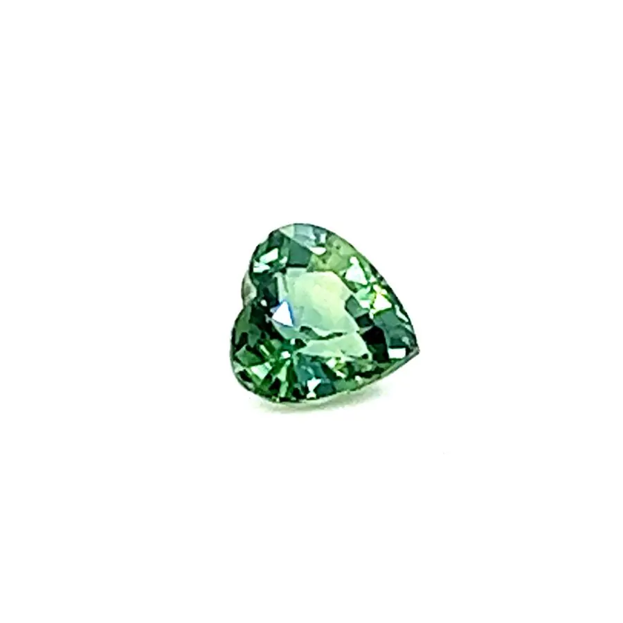 SA-14 Saphir Heart teal blau-grün 1,13ct — Aufnahme 1