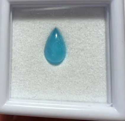 TUR-P35 Turmalin Paraiba pear CAB 0,86ct_Brasilien