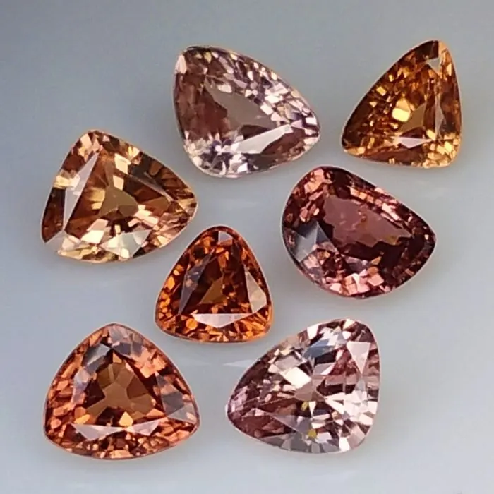 ZIR-06 LOT Zirkon champagne 7,69ct