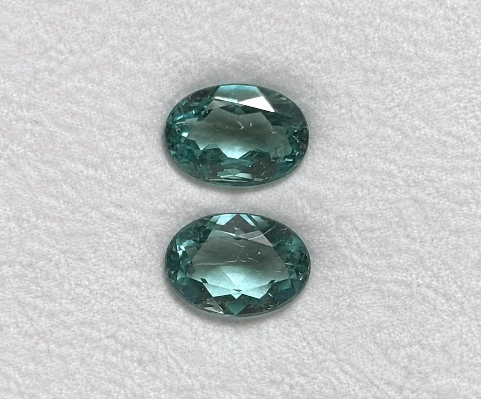 Aquamarin, Oval, facettiert, 1,67 ct, ca.7x5 mm, Brasilien