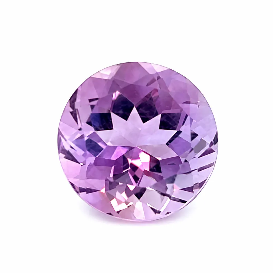 Amethyst rund facettiert 7,47ct violett DSEF