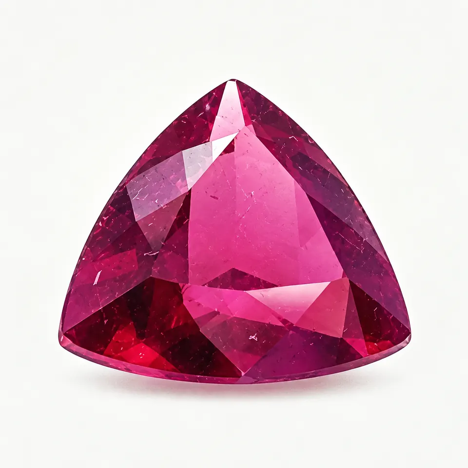 Granat (allg.), Trilliant, facettiert, 4,36 ct, (10,80-11,00)x5,04 mm