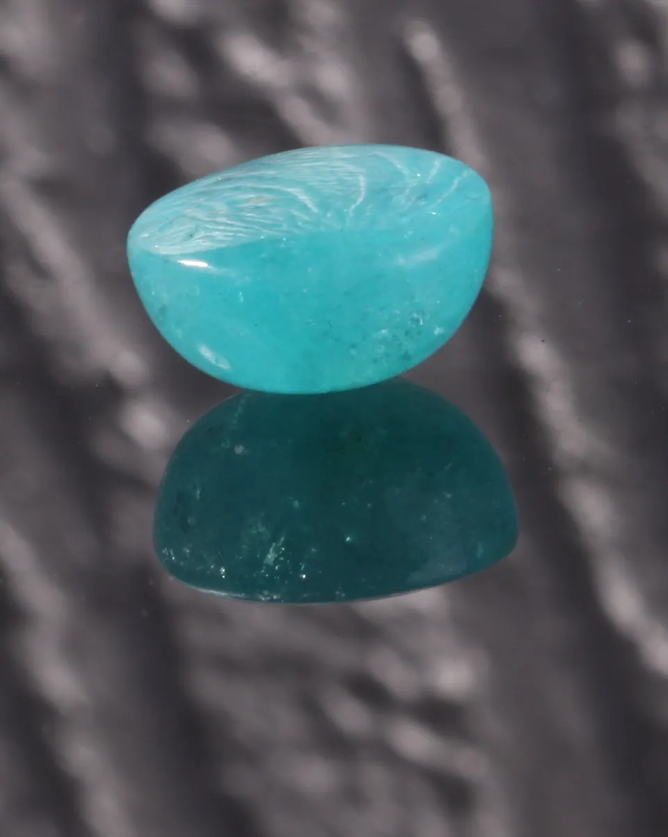 Paraiba Turmalin rd. Cabochon - 6,56ct (Art. TUR-P03)