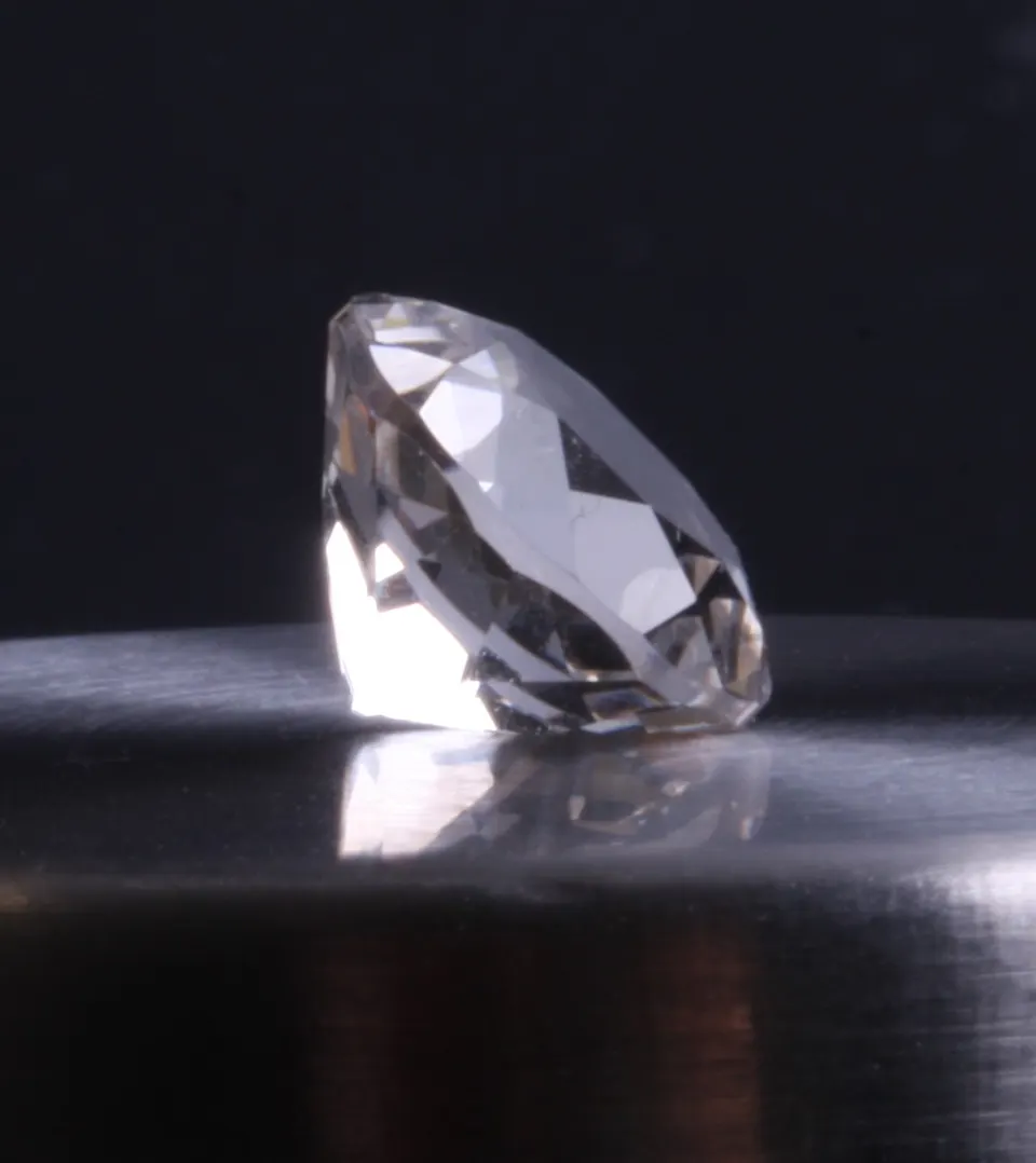 Bergkristall, round mixed cut, 3,23ct