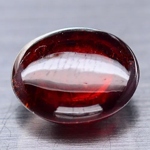 Spessartingranat oval Cabochon 10,39ct - rot-orange